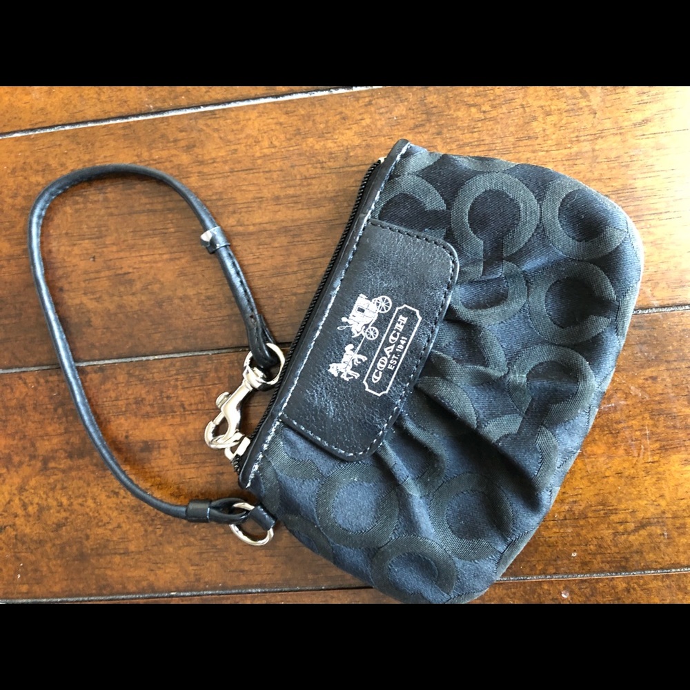 Coach wristlet